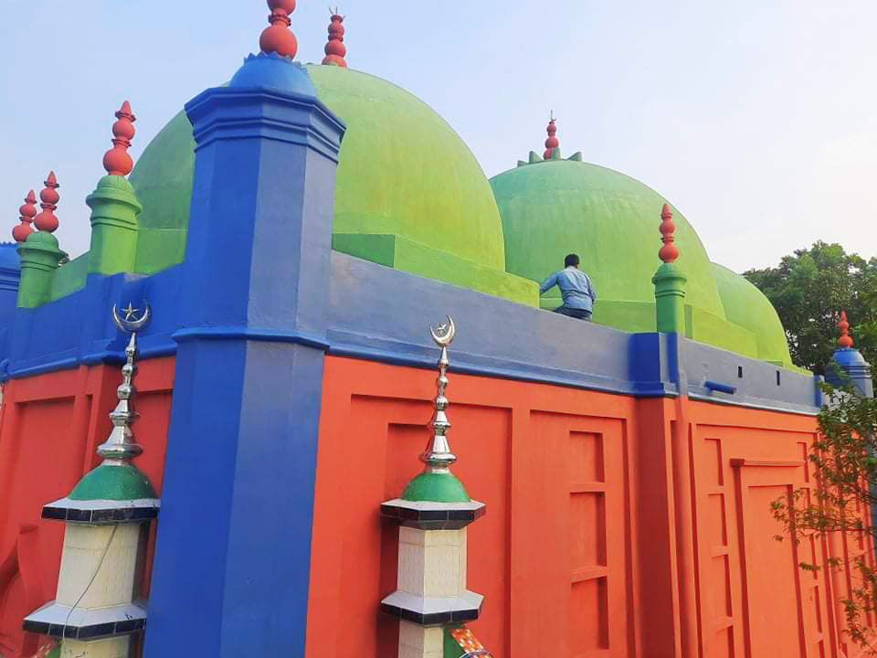 A popular local mosque building in Cumilla