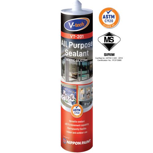 VT-201 All Purpose Sealant
Sealant - V-Tech BD